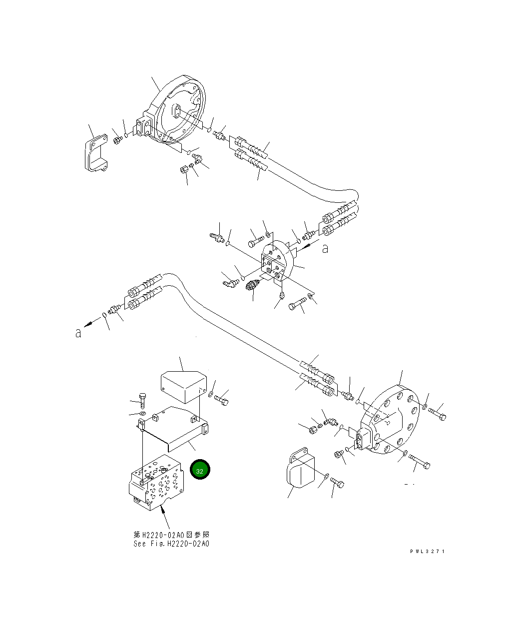 Крышка 198-61-53881 Komatsu