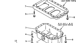 Кольцо уплотнительное (O-Ring) YM24341-000250 Komatsu