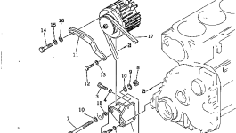 Кронштейн 6710-21-6310 Komatsu