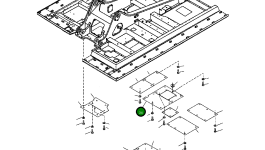 Крышка 207-54-68230 Komatsu
