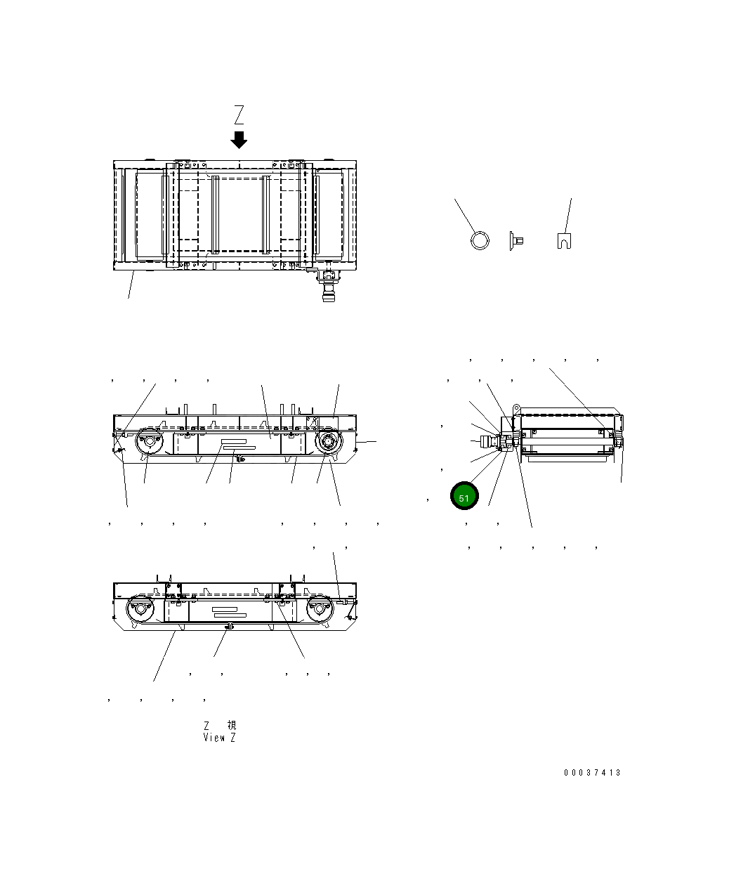 Болт MFP0000831 Komatsu