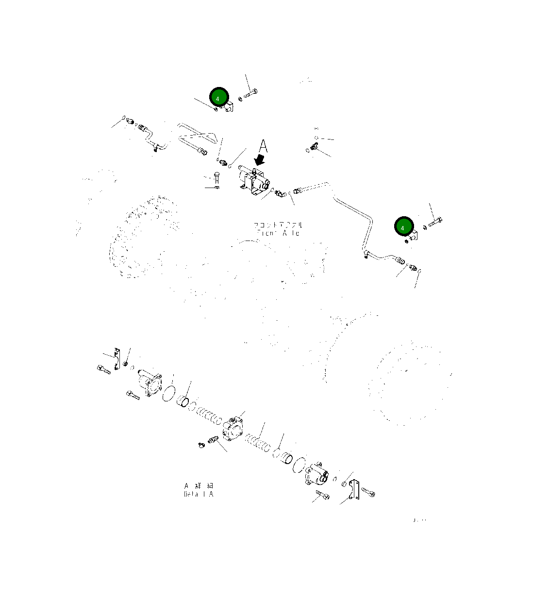 Крышка 425-43-37670  Komatsu
