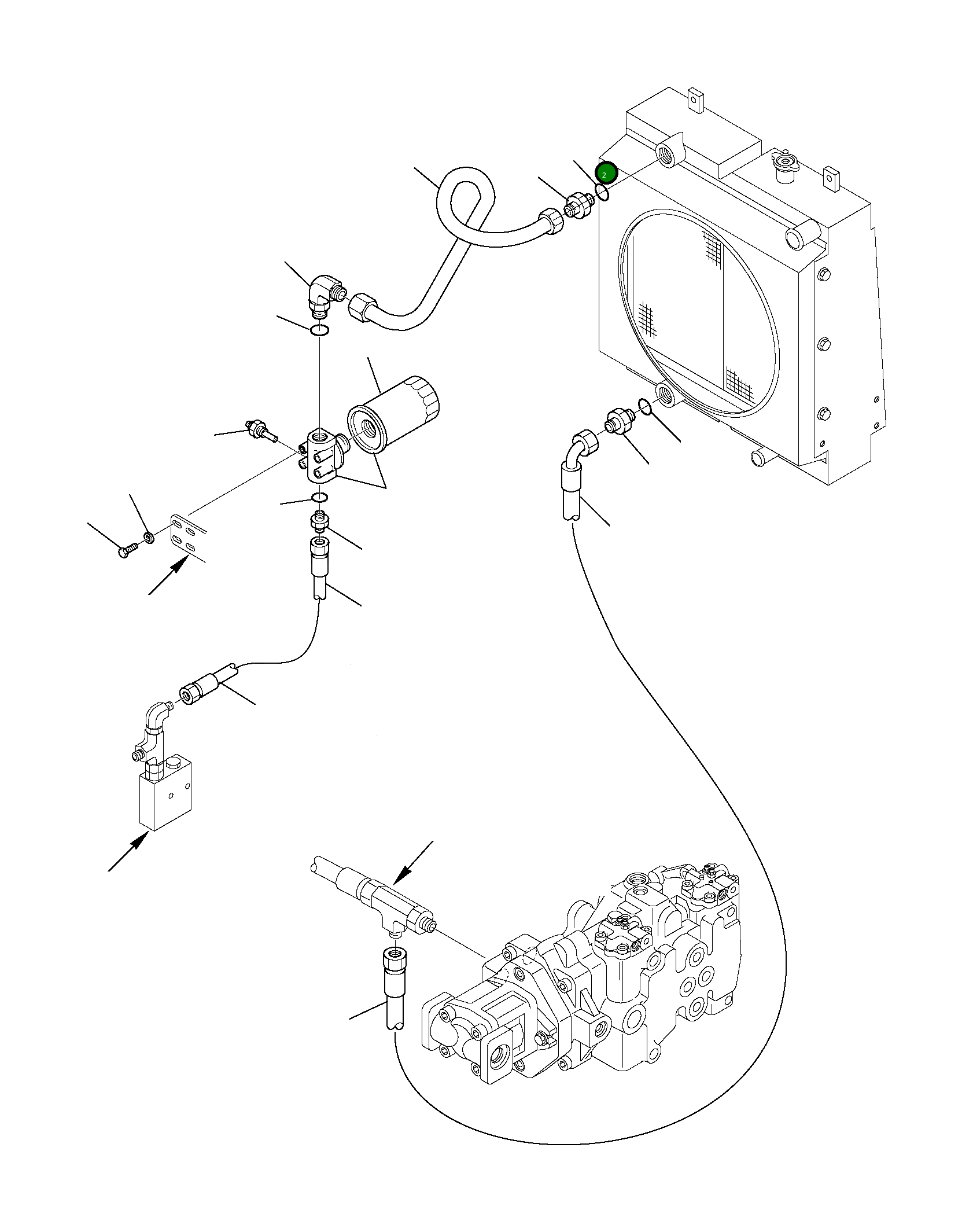 Кольцо уплотнительное (O-Ring) 21D-09-69930 Komatsu