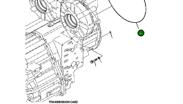 Кольцо уплотнительное (O-Ring) 423-62-51460 Komatsu