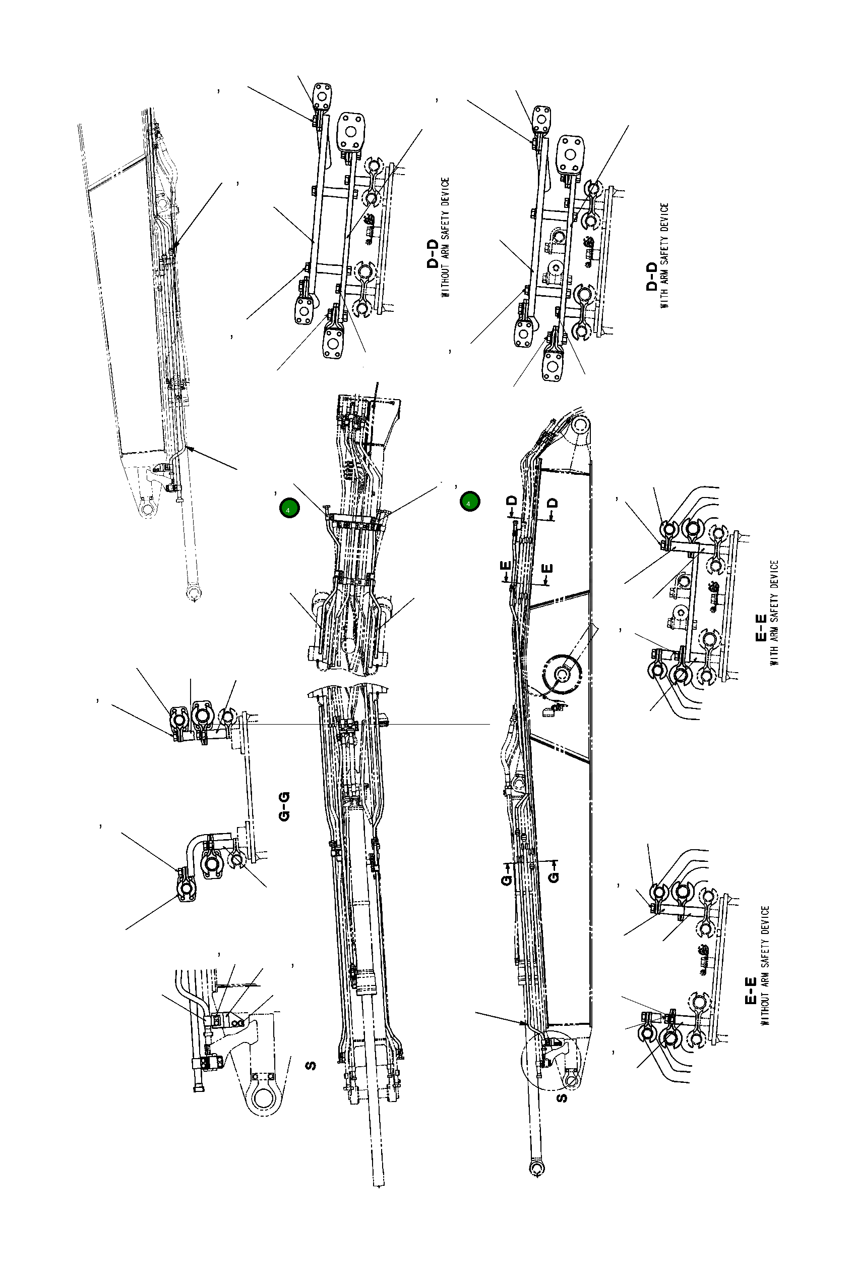 Болт 07375-21035  Komatsu