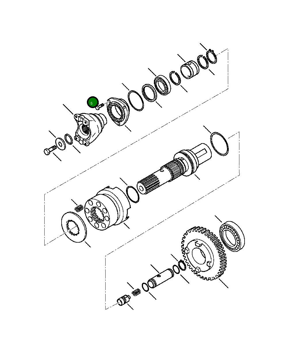 Болт CA0020780 Komatsu