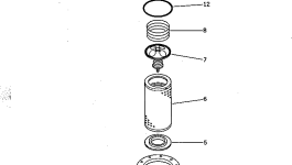 Крышка 568-61-12530 Komatsu