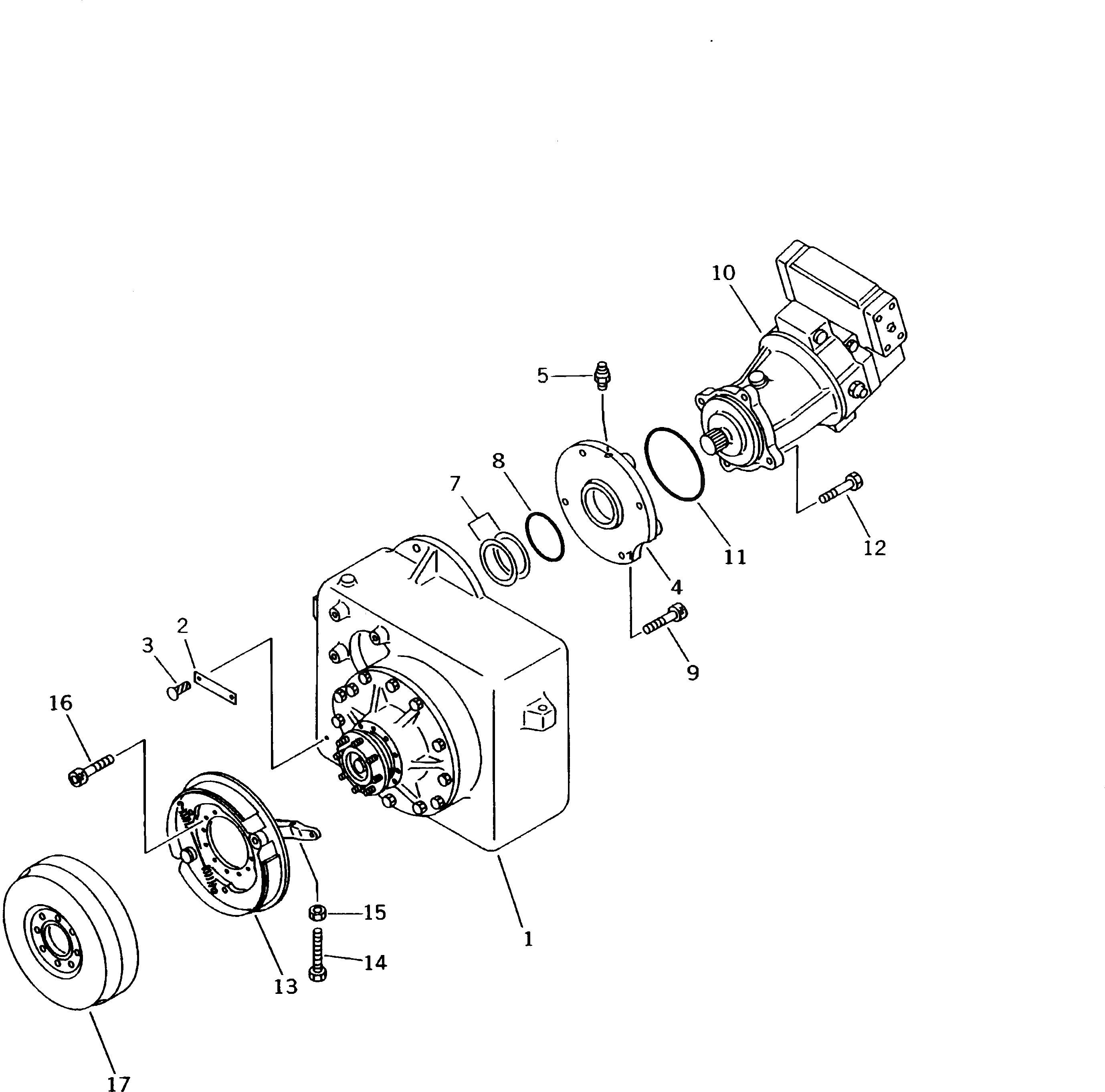 Кольцо уплотнительное (O-Ring) 20G-14-K1470  Komatsu