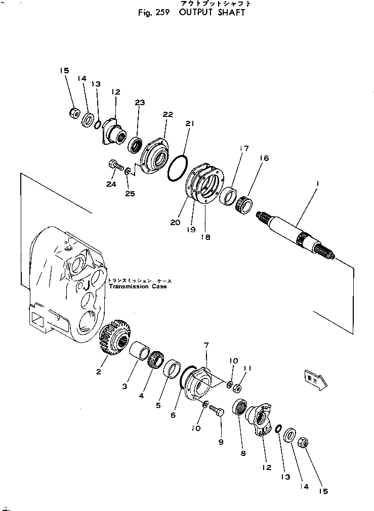 Кольцо уплотнительное (O-Ring) 382-022416-1  Komatsu