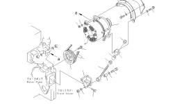 Крышка 6218-81-6450 Komatsu