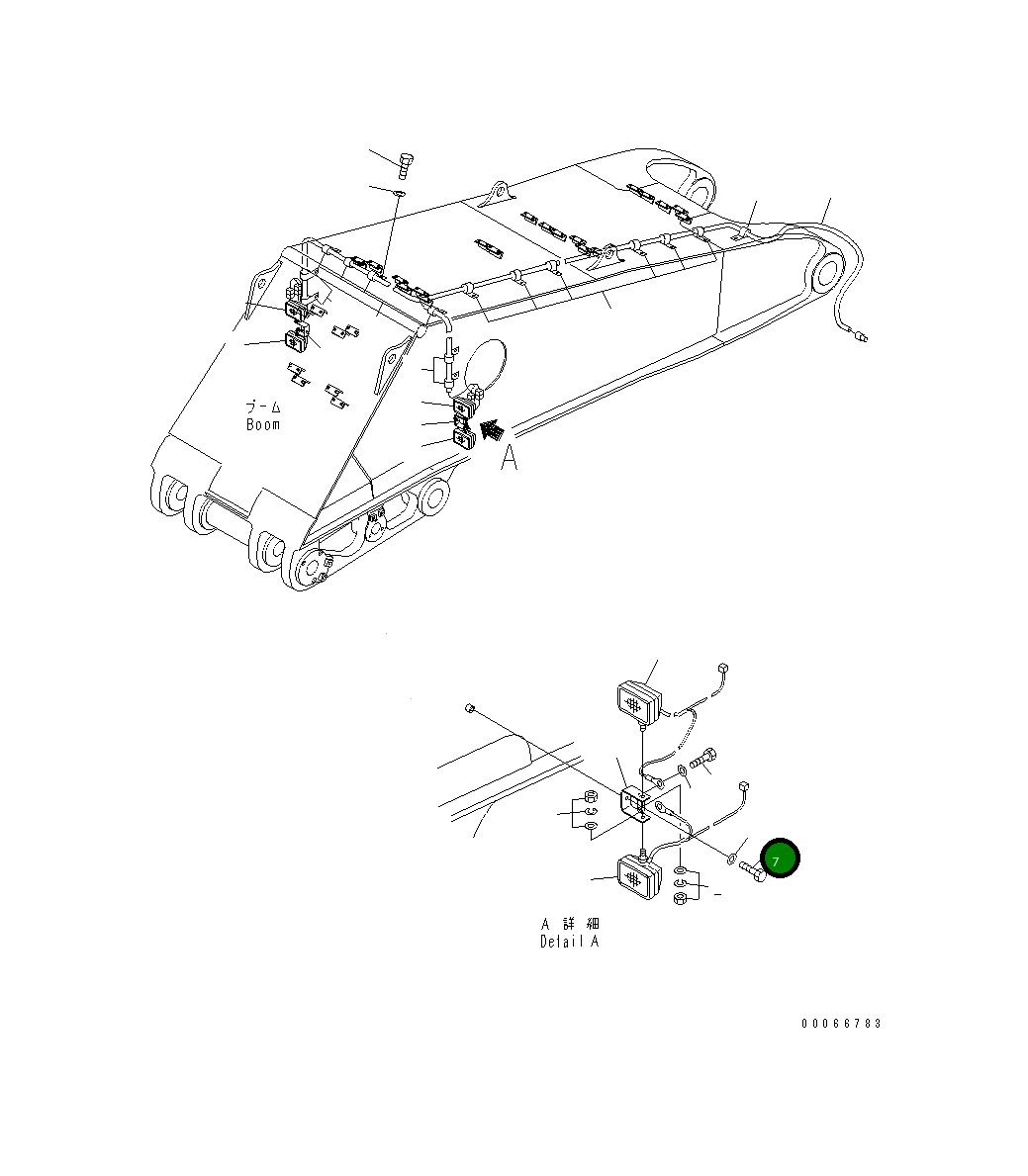 Болт DM30786099  Komatsu