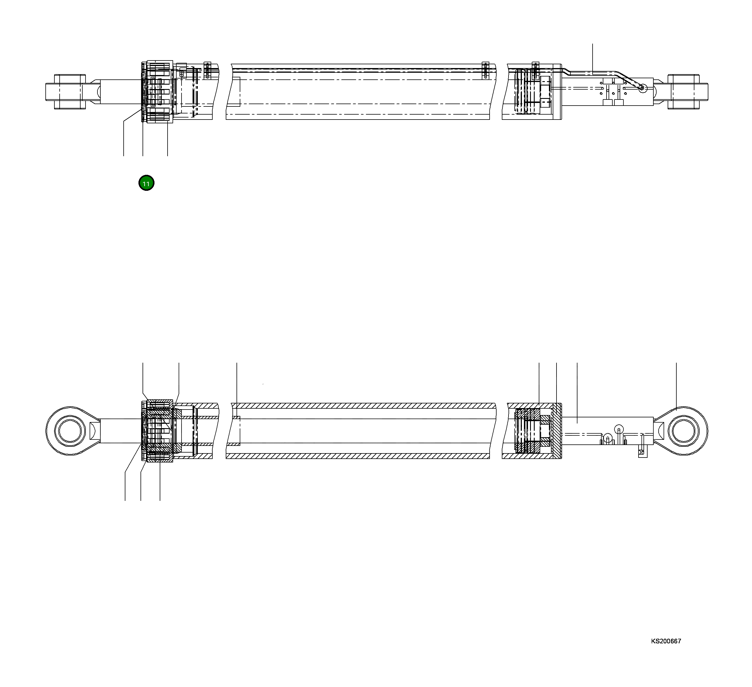 Болт 207-62-KF810 Komatsu