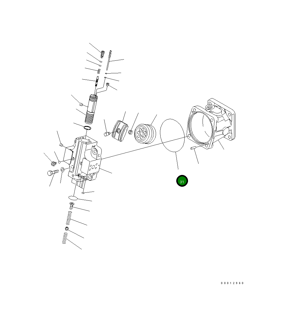 Кольцо уплотнительное (O-Ring) 706-8J-41460  Komatsu
