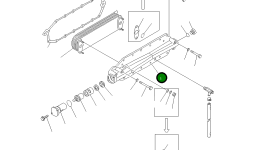 Крышка 6152-61-2124 Komatsu