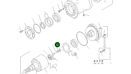 Кольцо 262-61-26140 Komatsu