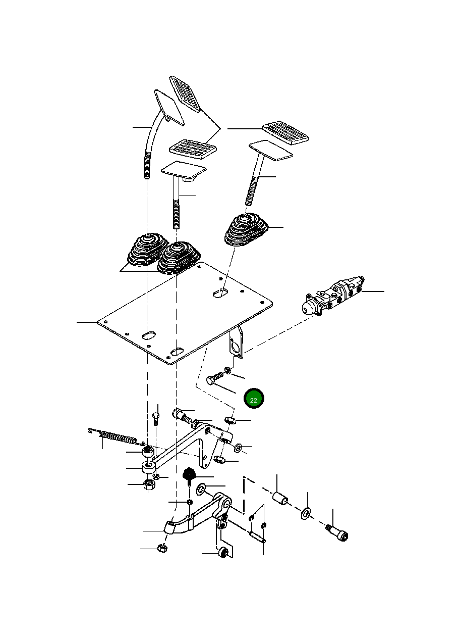 Болт 1430 087 H1 Komatsu