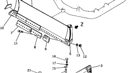 Отвал 154-926-1110 Komatsu