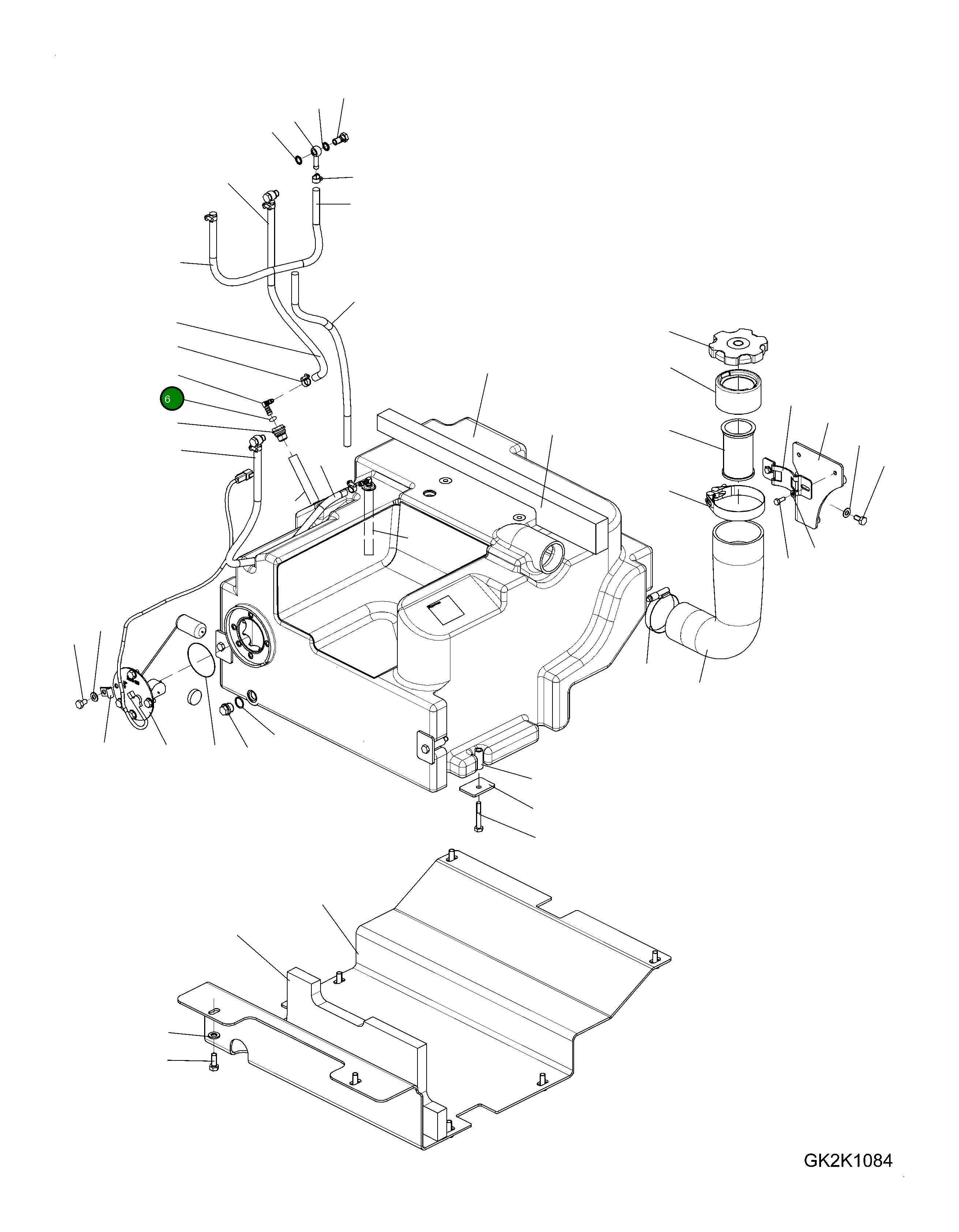 Кольцо уплотнительное (O-Ring) 42T-04-H0P08 Komatsu