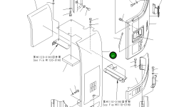 Крышка 22U-54-85752 Komatsu