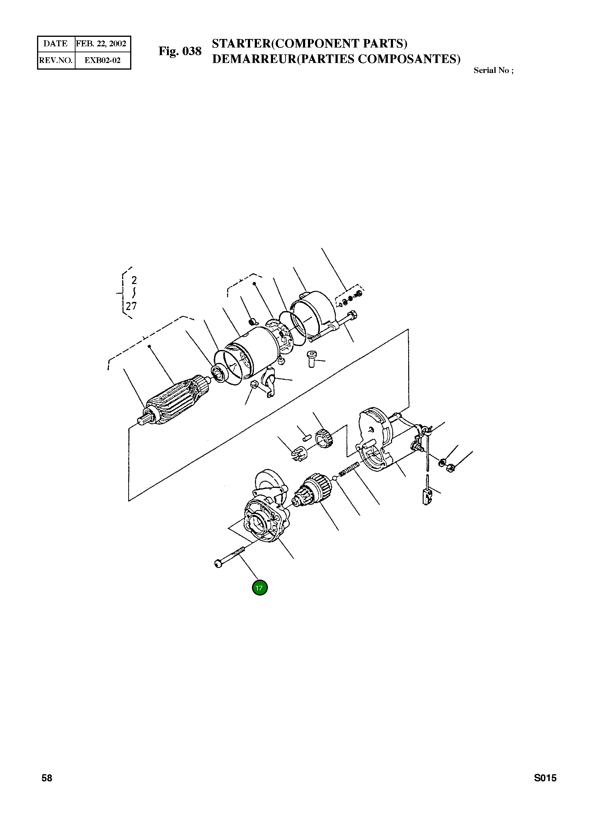 Болт 11460-9331-0 Komatsu