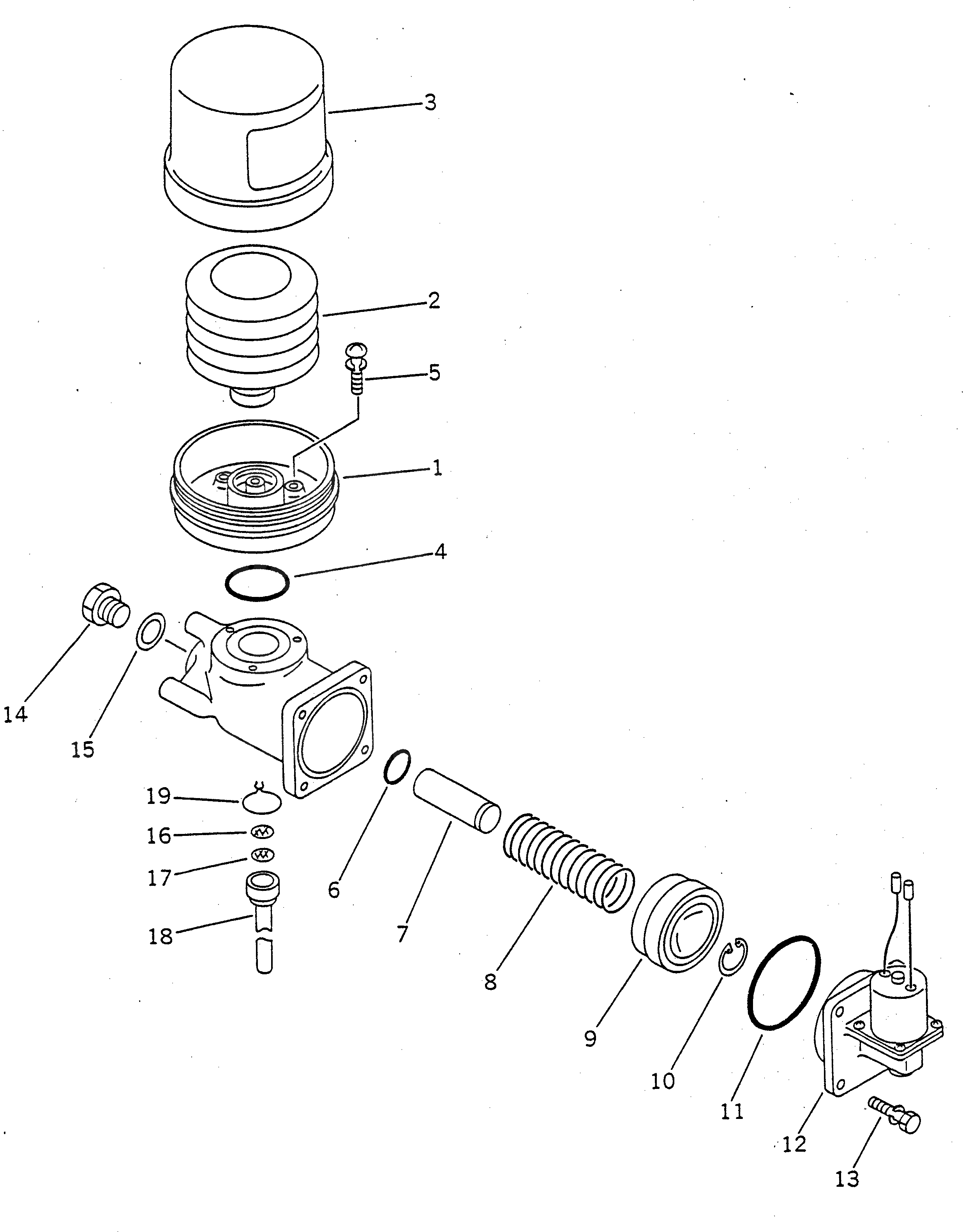 Кольцо DK016020-2240  Komatsu