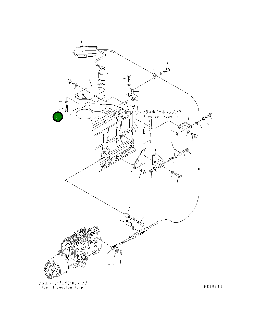 Болт 01010-80622 Komatsu
