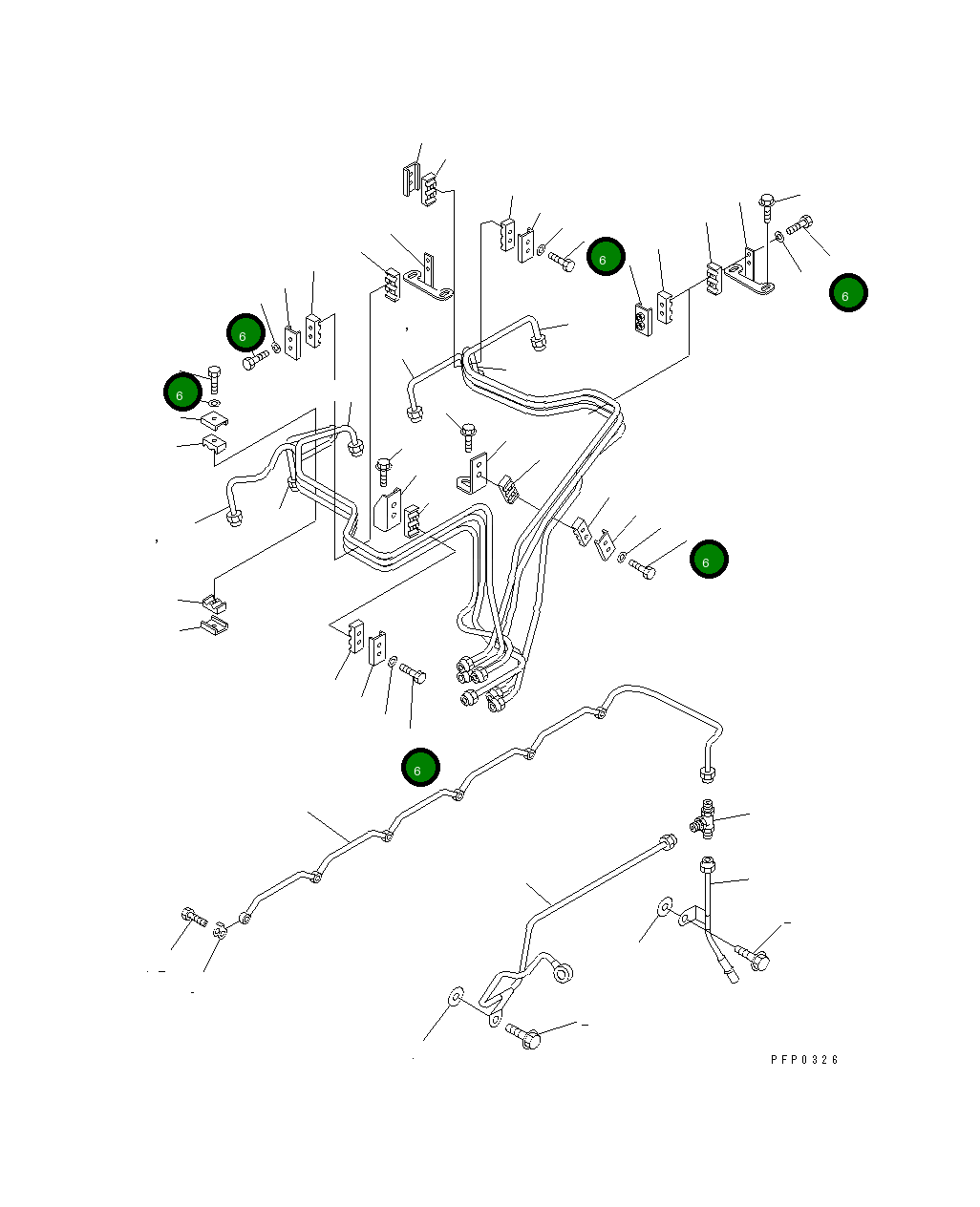 Болт 6735-11-5230 Komatsu