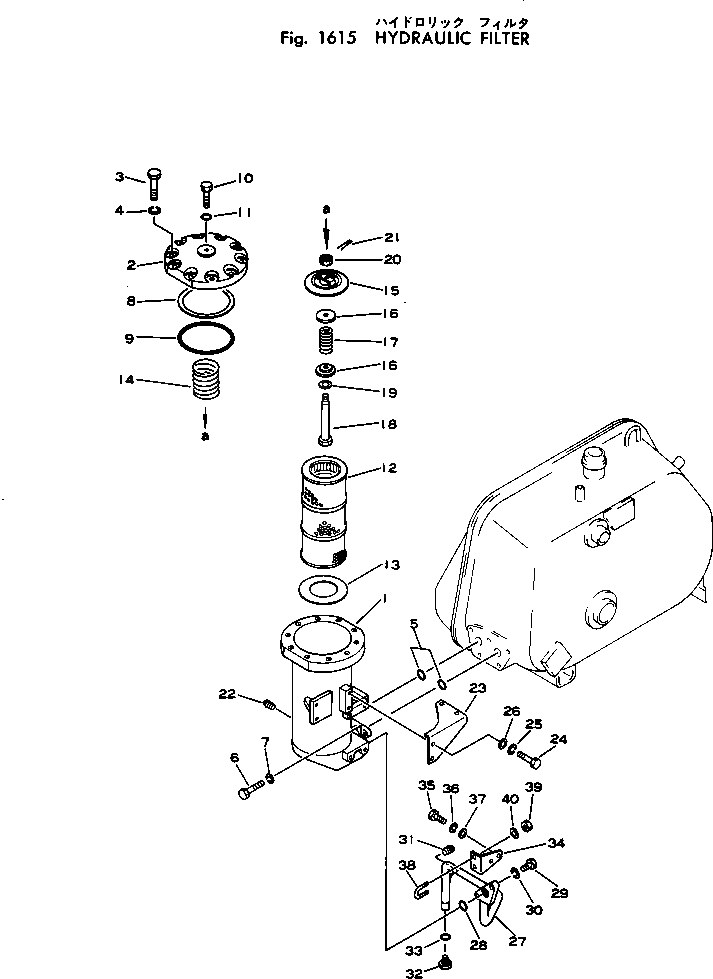 Болт 07060-01230  Komatsu