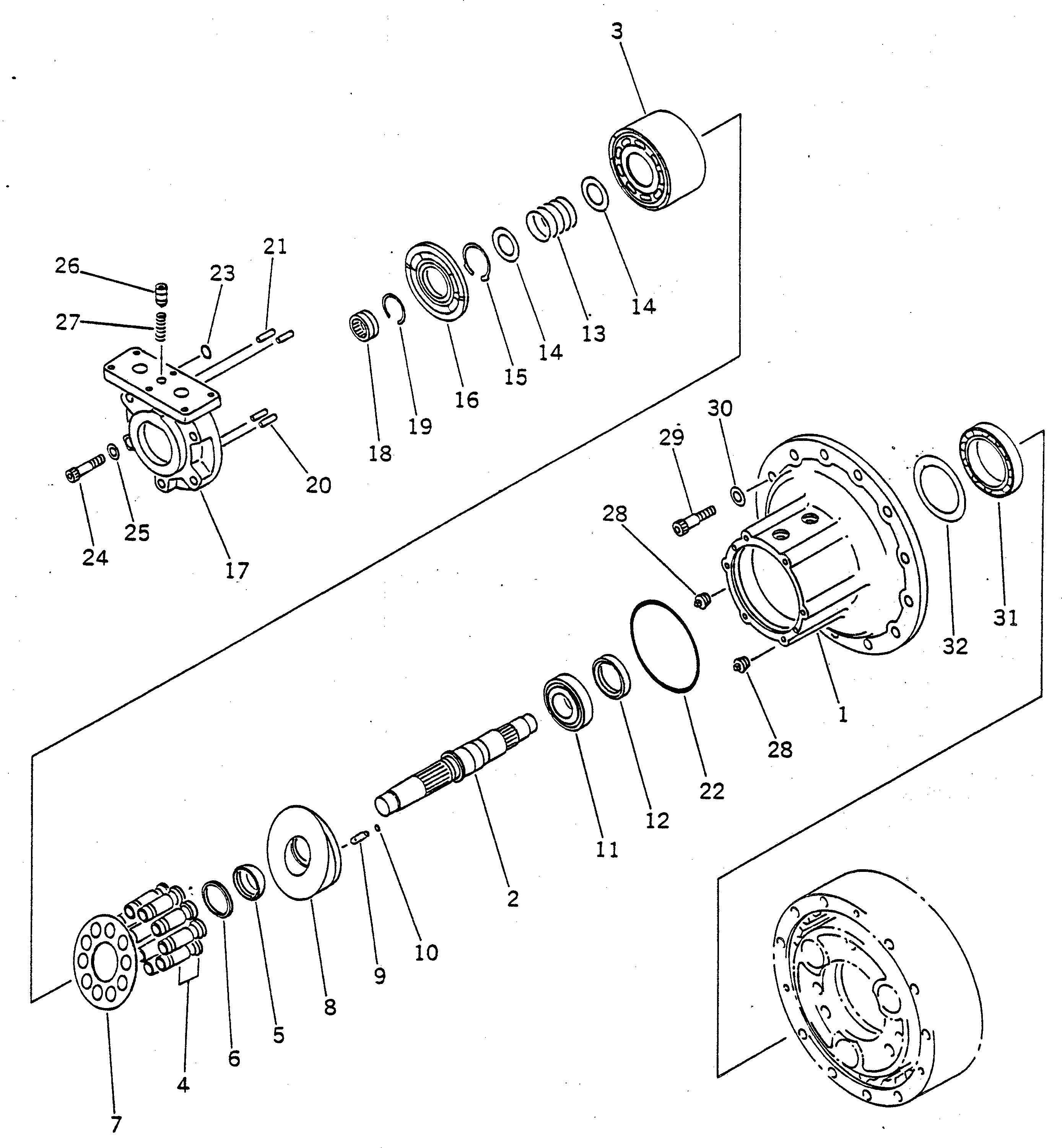 Кольцо TZIRTW-62  Komatsu