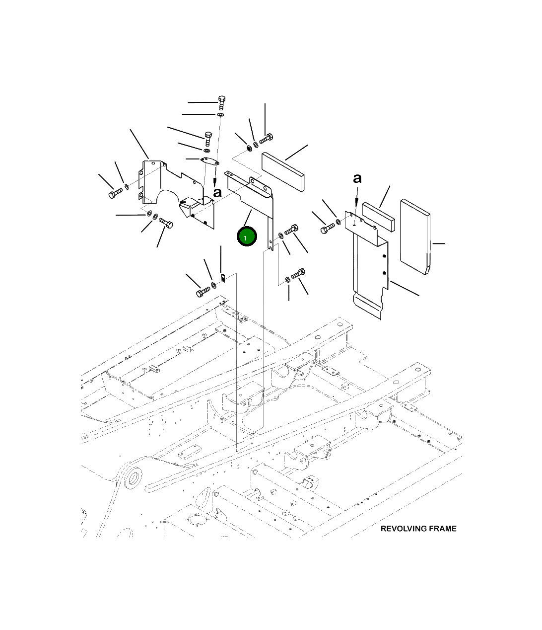 Крышка 207-54-42521 Komatsu