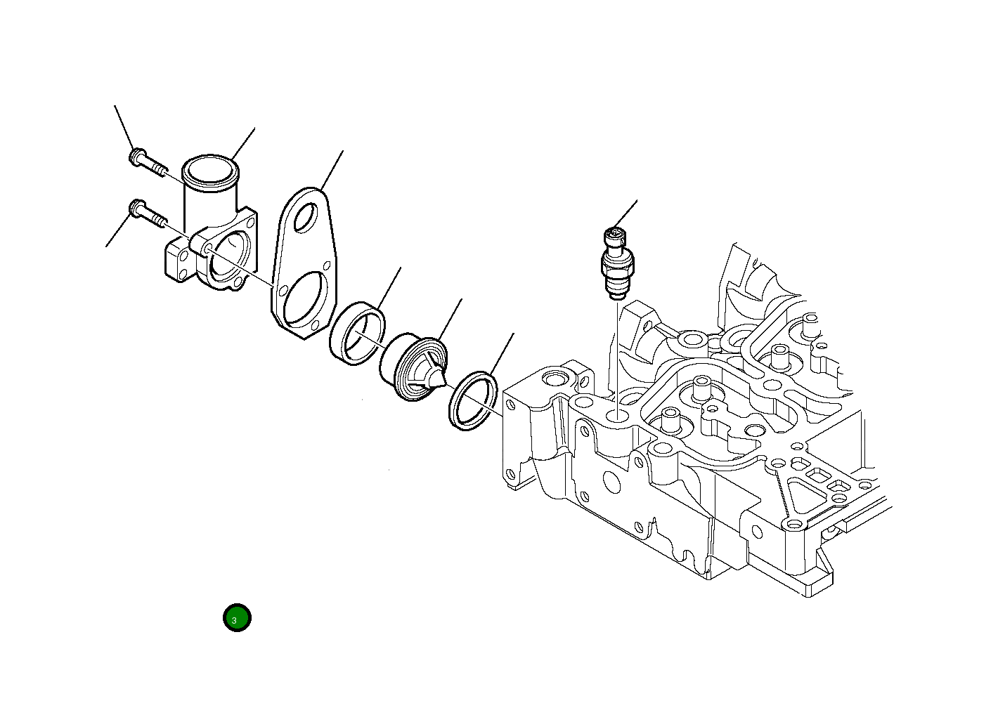 Болт EA4895295 Komatsu