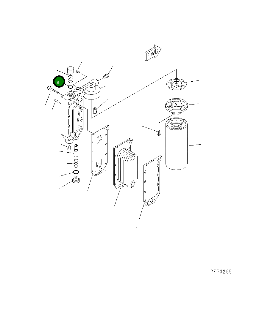 Кольцо уплотнительное (O-Ring) 1295152H1 Komatsu