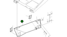Крышка 154-54-72930 Komatsu