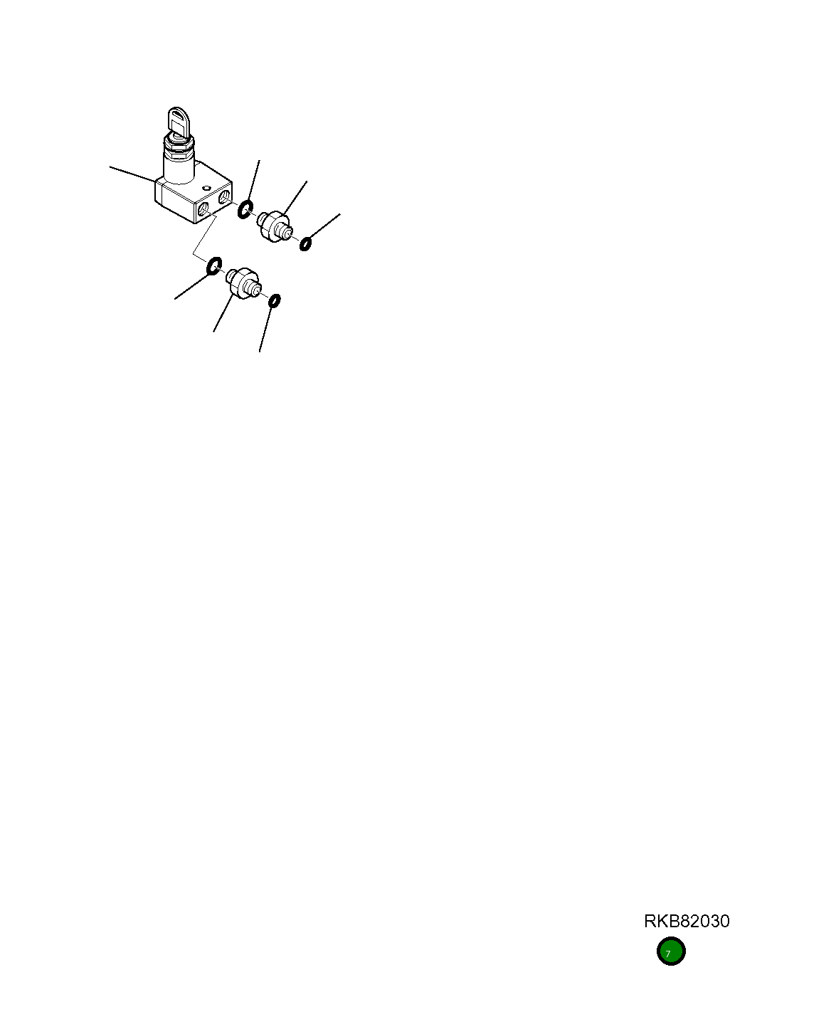 Кольцо уплотнительное (O-Ring) 37B-09-88016 Komatsu