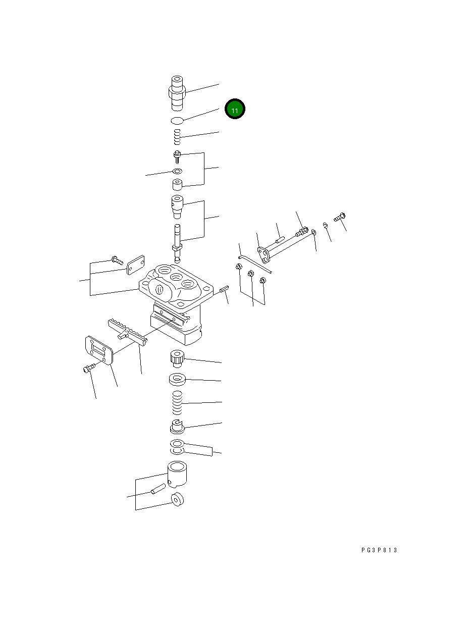 Кольцо уплотнительное (O-Ring) 453-653  Komatsu