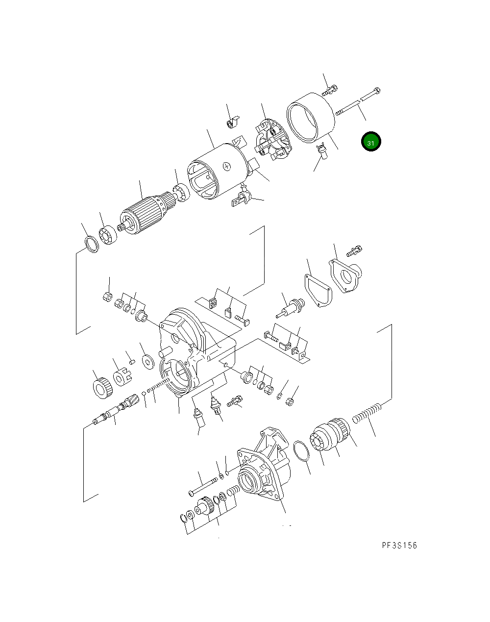 Болт ND128950-0520 Komatsu