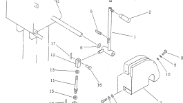 Крышка 262-43-27131 Komatsu