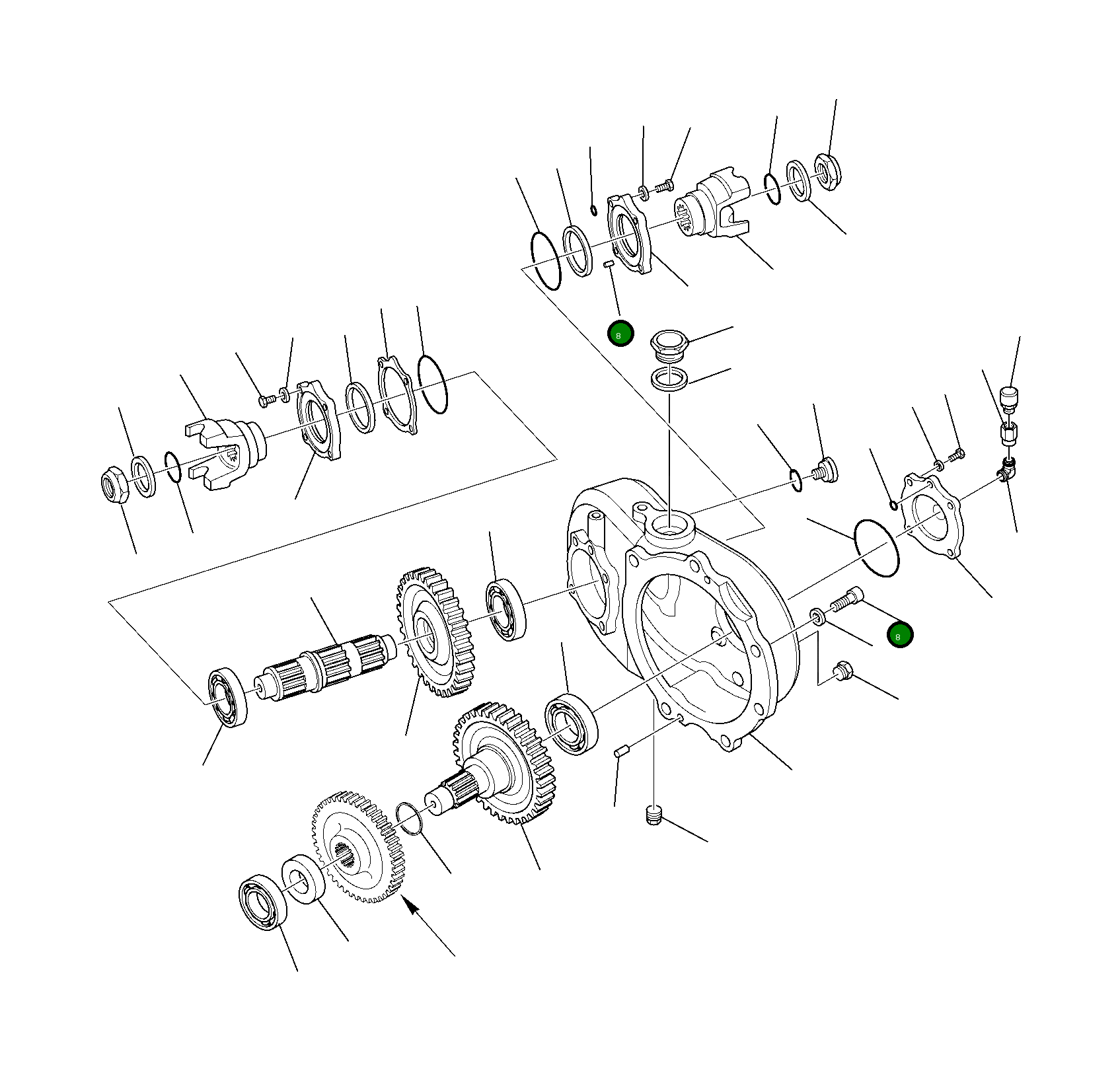 Кольцо уплотнительное (O-Ring) DG76K11 Komatsu