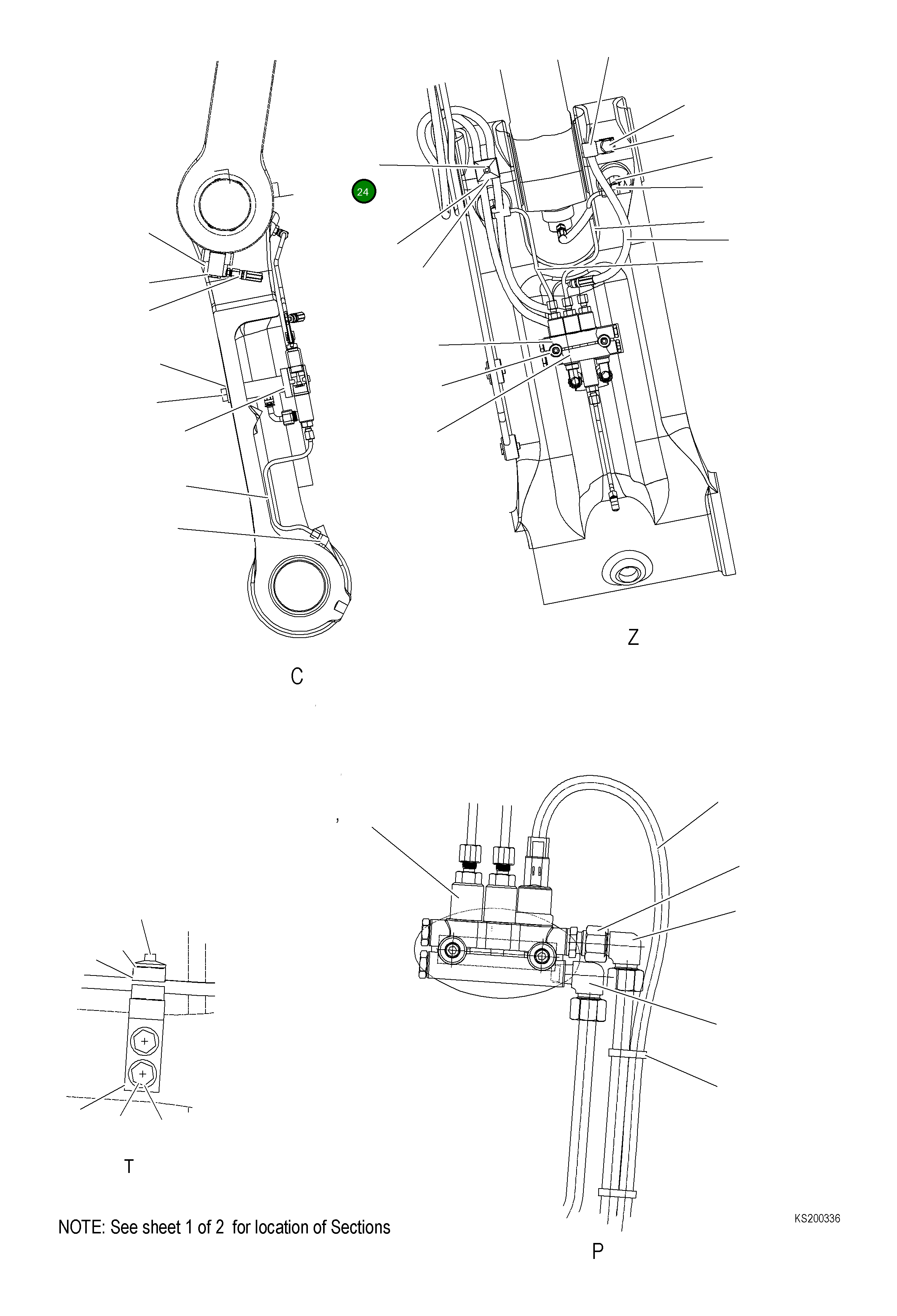 Болт 20Y-62-K7670 Komatsu