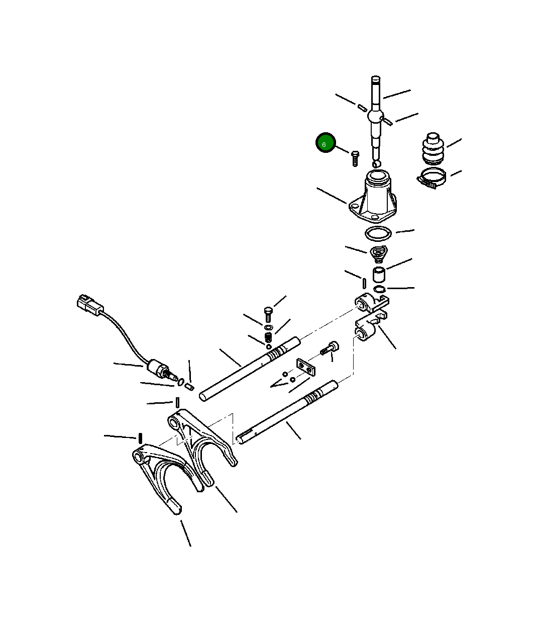 Болт CA0021393  Komatsu