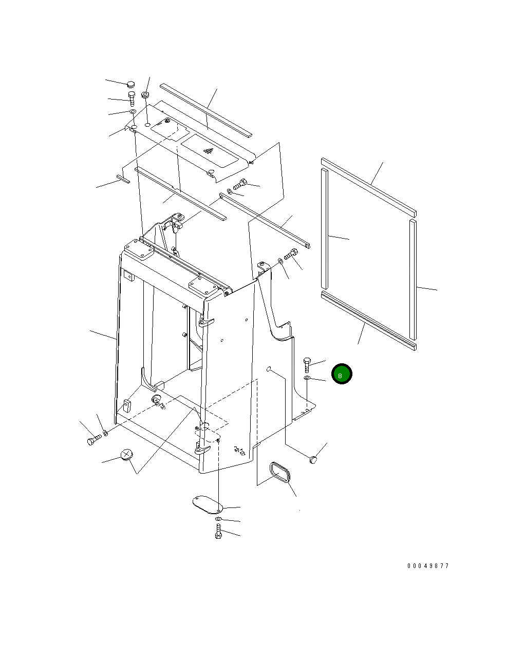Болт 01010-81675 Komatsu