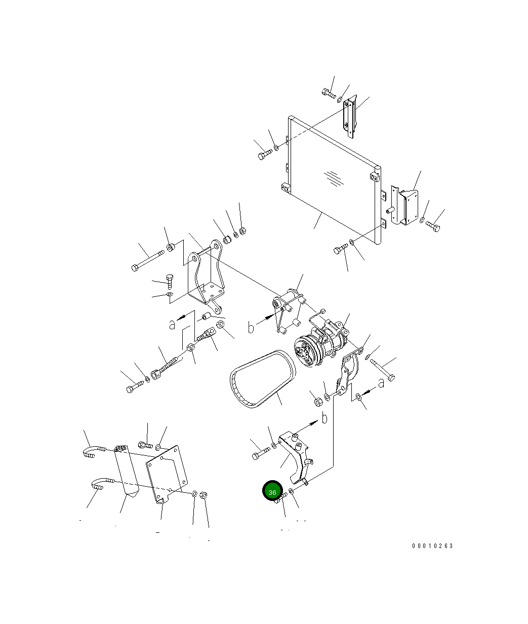 Крышка 23A-80-99340 Komatsu