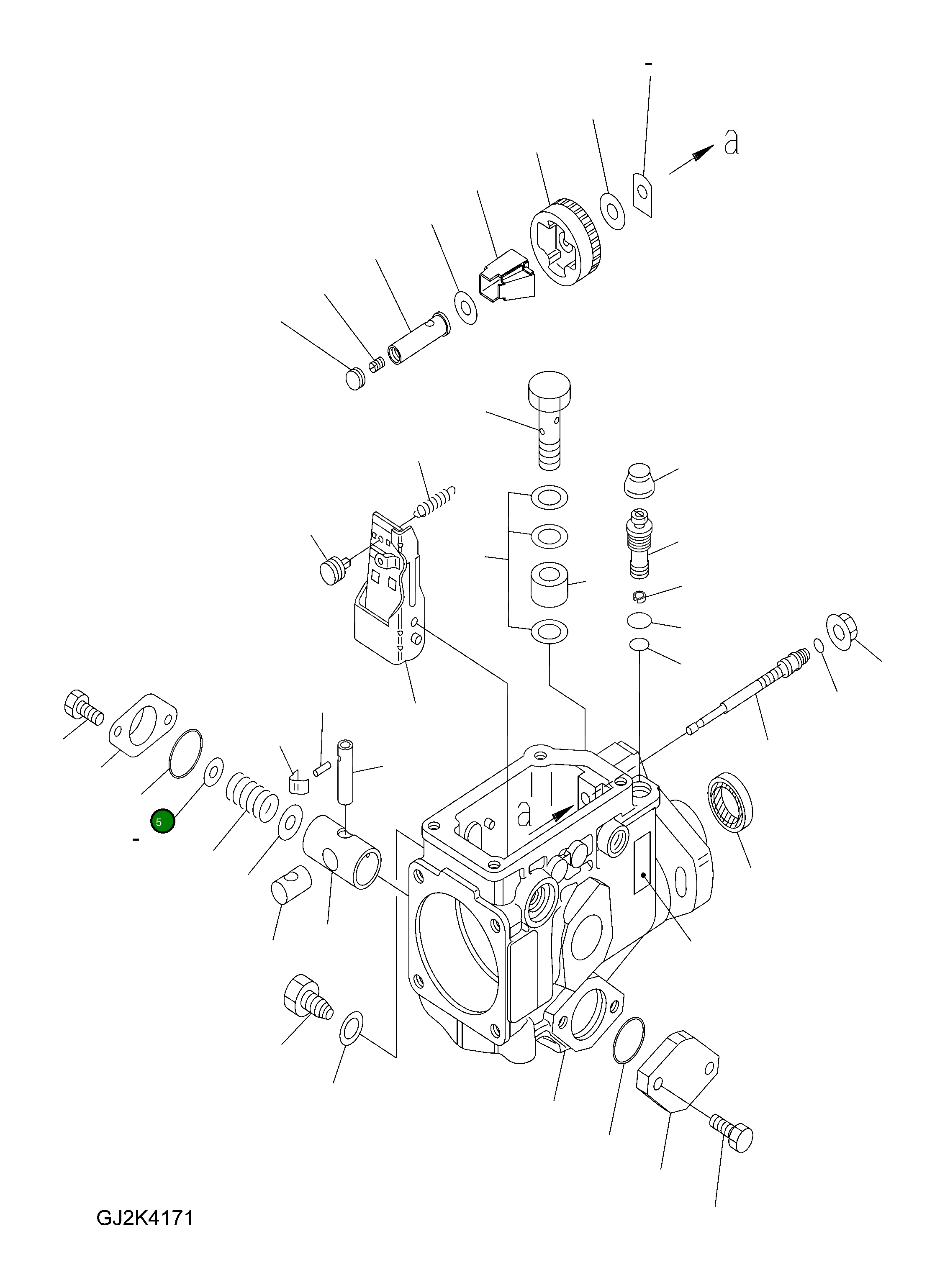 Кольцо уплотнительное (O-Ring) DK146600-0800 Komatsu
