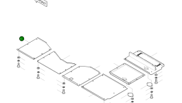 Крышка 2621-4360 Komatsu