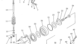 Рычаг 195-43-42310 Komatsu