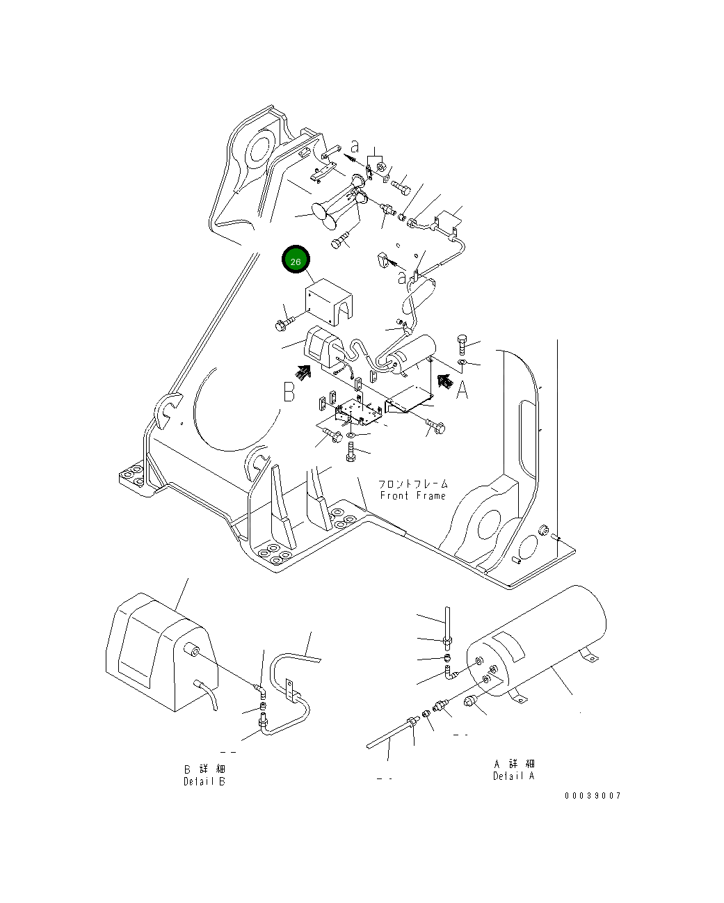 Крышка 426-06-29230 Komatsu