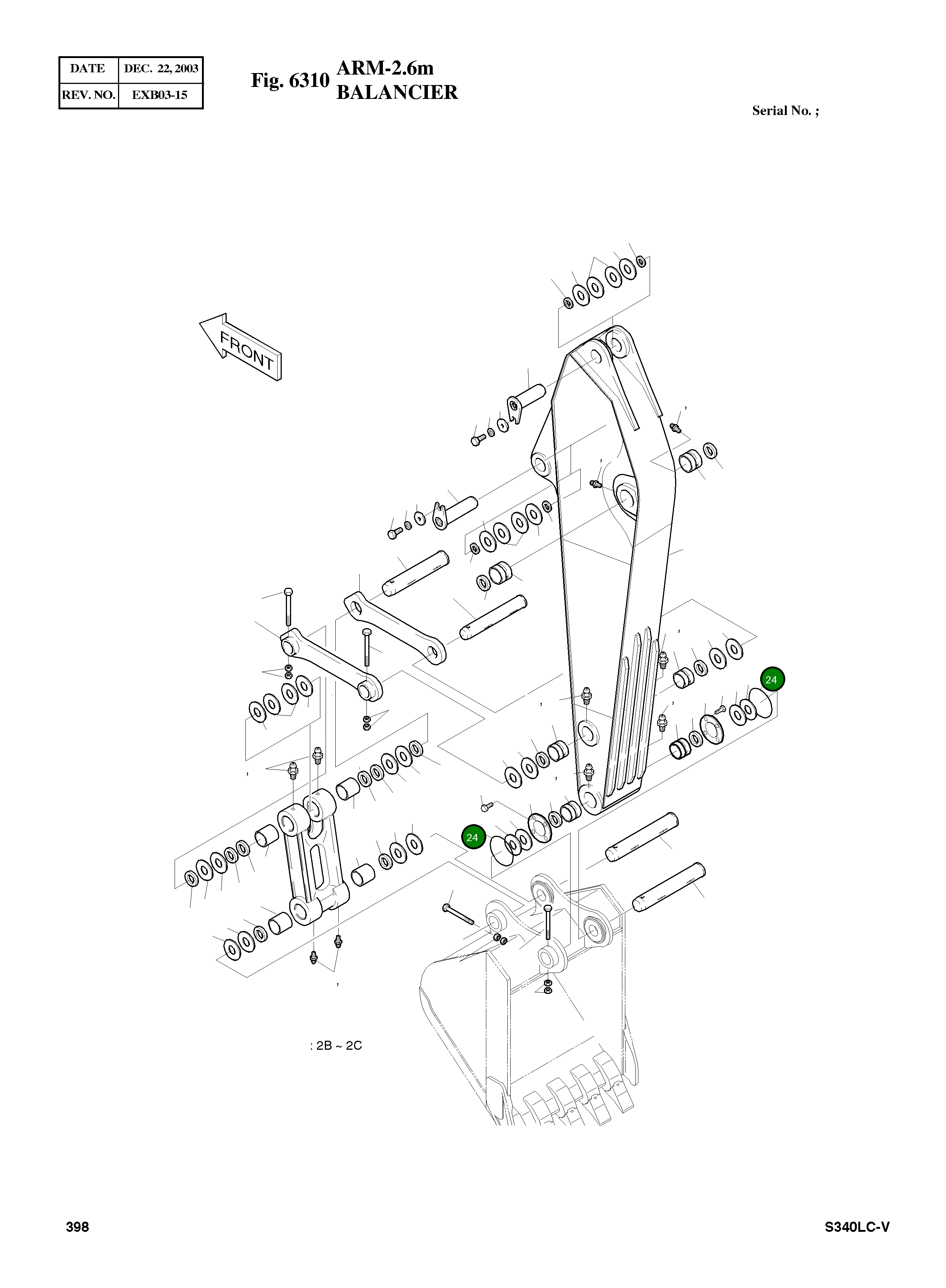 Кольцо уплотнительное (O-Ring) 180-00077D7 Komatsu