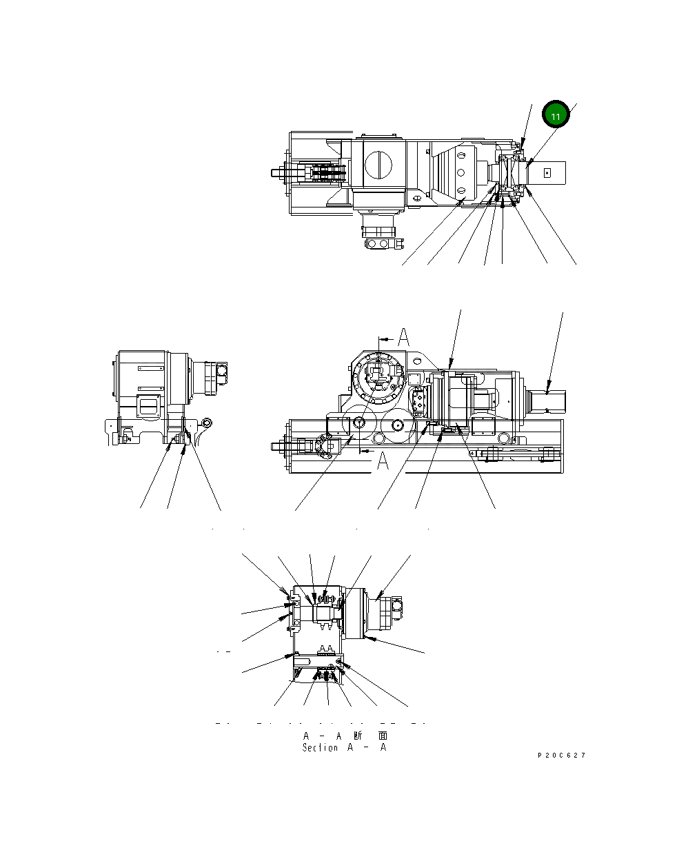 Болт 01252-71630 Komatsu