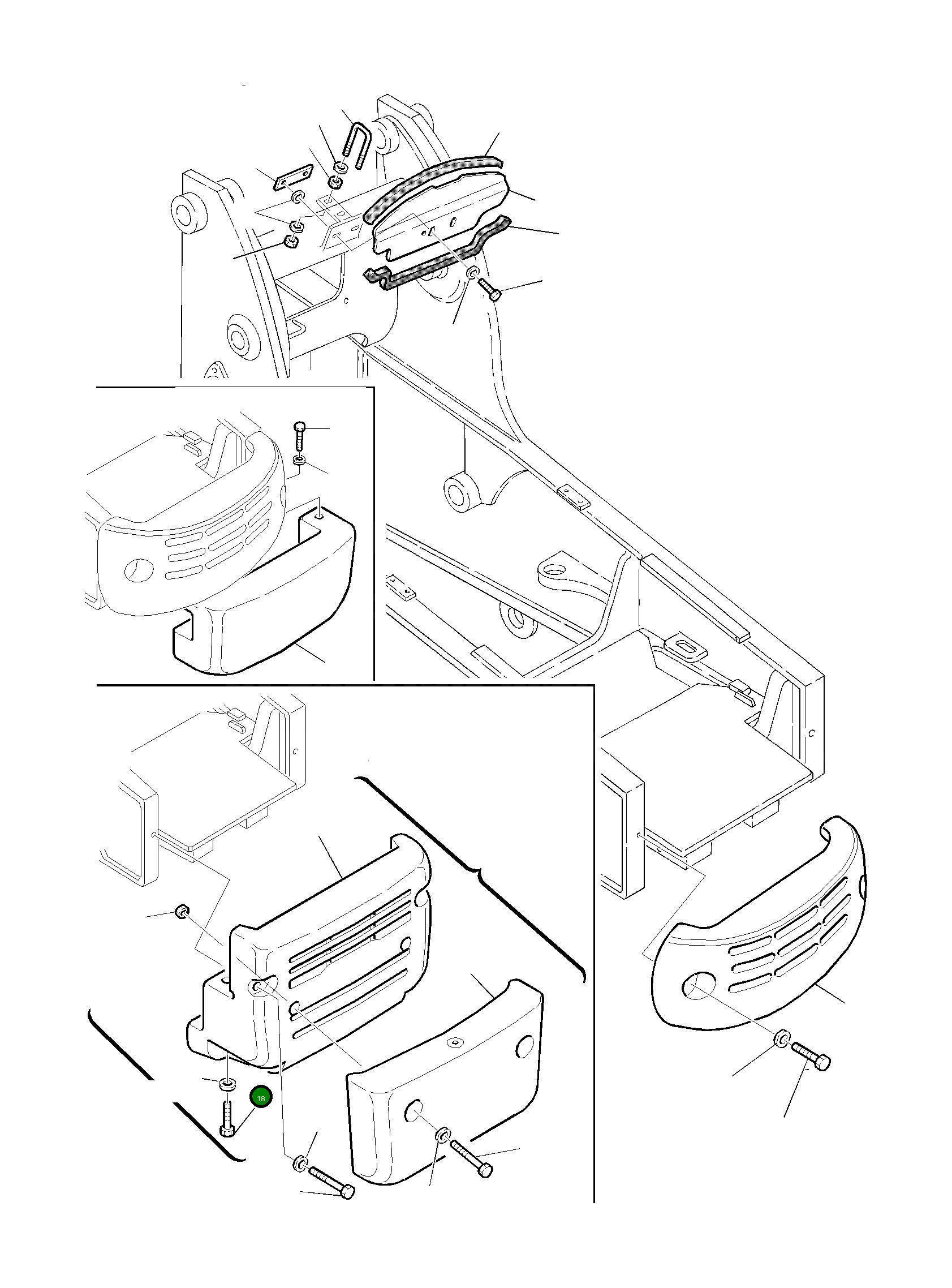 Болт 312606618 Komatsu