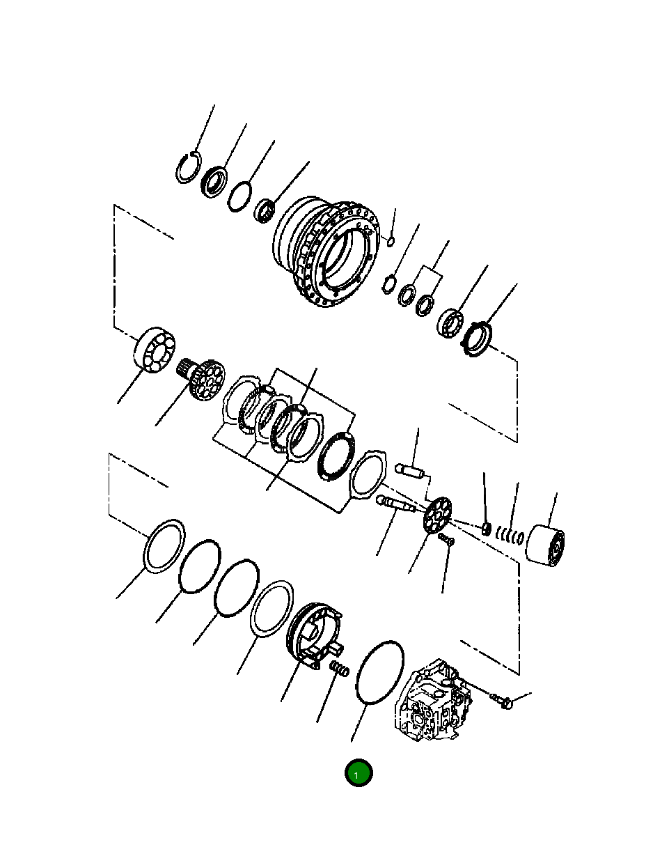 Кольцо уплотнительное (O-Ring) 706-88-40370 Komatsu